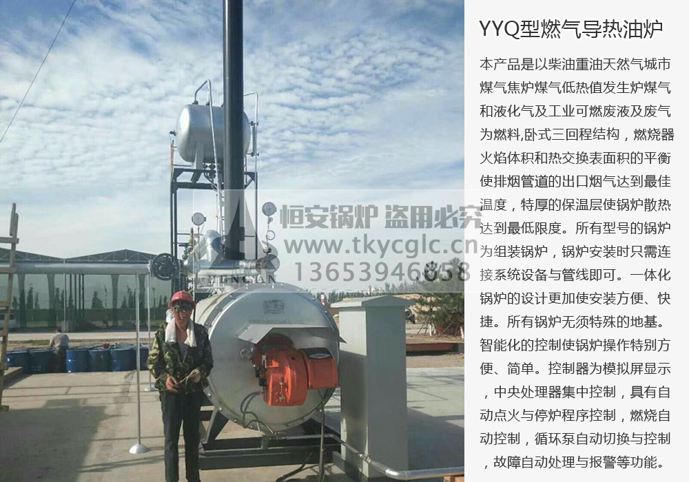 YYQ燃?xì)庥袡C熱載體加熱爐安裝現(xiàn)場
